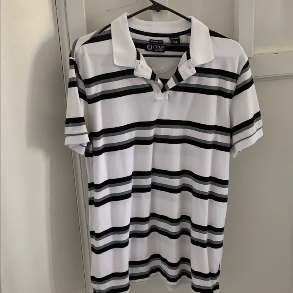 Striped short sleeve shirt